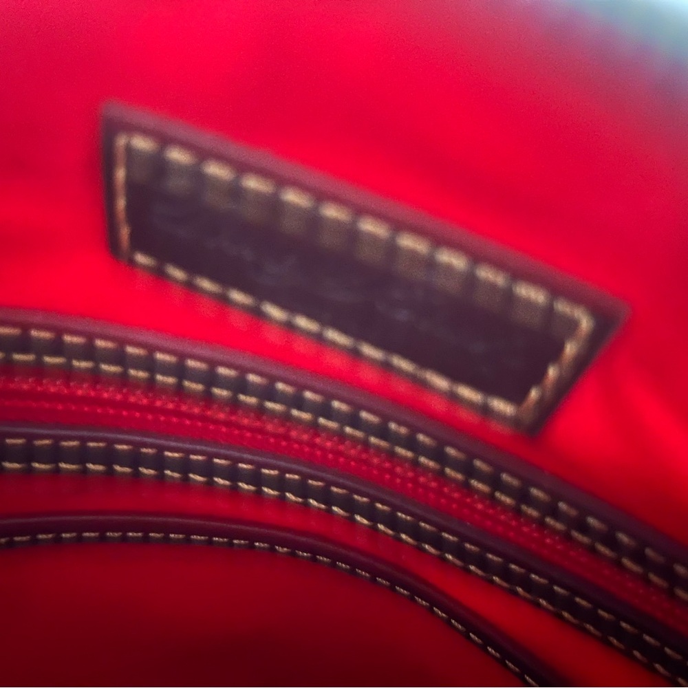 [NEW] DOONEY AND BOURKE Small Leather “Heidi” Satchel Top Handle Bag in Blue - Picture 10 of 11